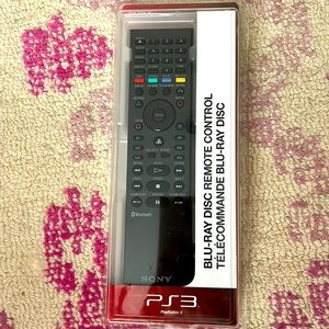 PS3 Official Sony Blu Blue-ray DVD Remote Control